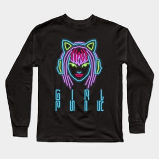 Girl Punk Long Sleeve T-Shirt